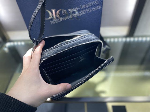Dior男女同款包 迪奧拉鏈款相機包 Dior肩背斜挎包  dfk1506